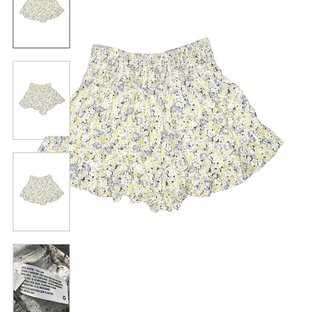 Wild Fable Ruffle short set